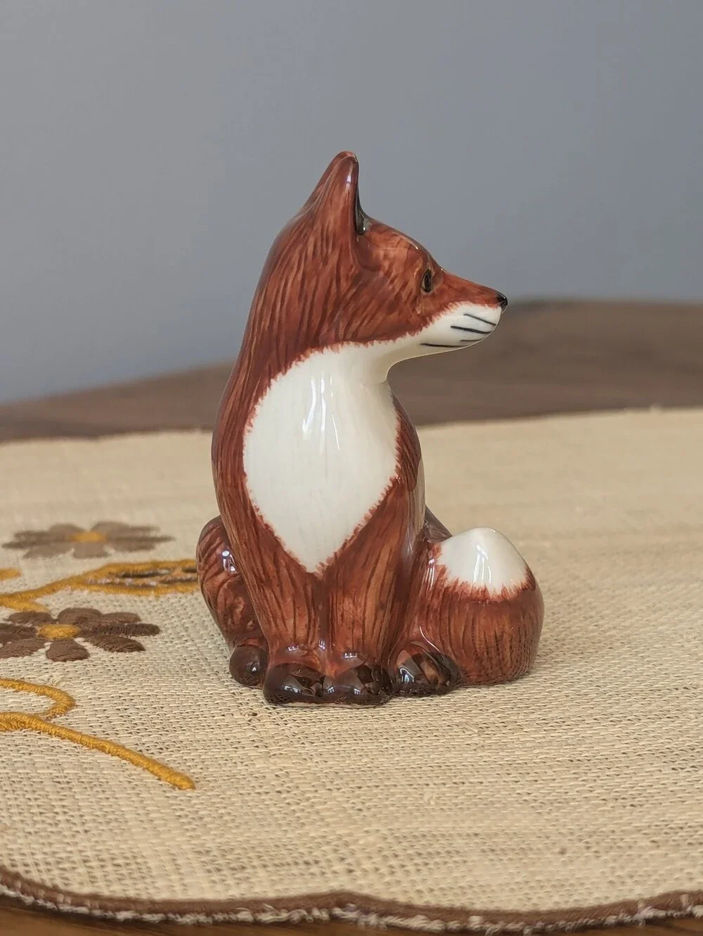 Quail Ceramics Fox Salt Shaker Replacement Only - Anthropologie Woodland Friends
